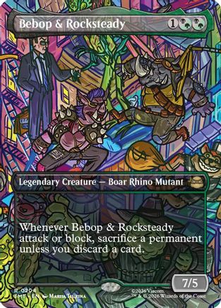 Bebop & Rocksteady (Borderless) [TMT 204]