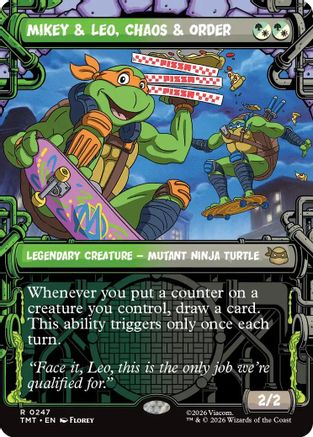 Mikey & Leo, Chaos & Order (Showcase) [TMT 247]