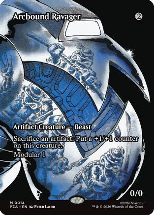 Arcbound Ravager (Borderless) [PZA 136]  Foil