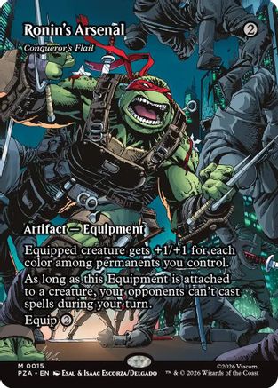 Ronin's Arsenal - Conqueror's Flail (Borderless) [PZA 015]