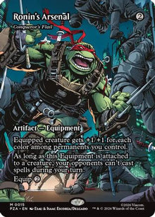{R} Ronin's Arsenal - Conqueror's Flail (Borderless) [PZA 015]
