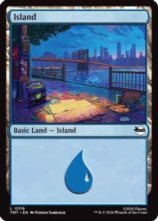 Island (0316) [TMT 316]  Foil