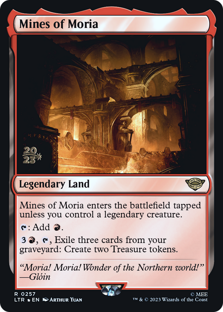 {R} Mines of Moria [The Lord of the Rings: Tales of Middle-Earth Prerelease Promos][PR LTR 257]