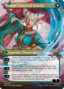 {R} Tamiyo, Inquisitive Student // Tamiyo, Seasoned Scholar (Borderless) [Modern Horizons 3][MH3 443]