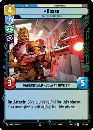 Bossk - Join Our Merry Band (31/264) - A Lawless Time