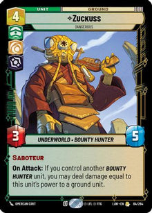 Zuckuss - Dangerous (64/264) - A Lawless Time