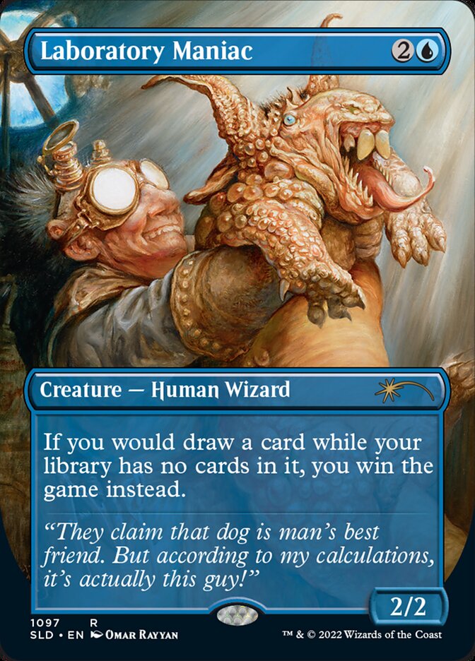 {R} Laboratory Maniac (Borderless) [Secret Lair Drop Series][SLD 1097]