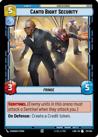 Canto Bight Security (121/264) - A Lawless Time