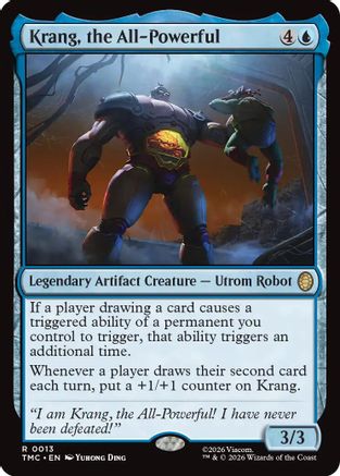 Krang, the All-Powerful [TMC 013]  Foil