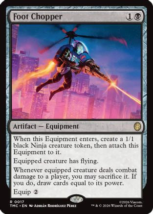 Foot Chopper [TMC 017]  Foil