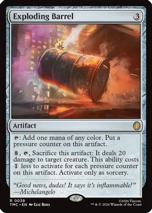 Exploding Barrel [TMC 039]  Foil
