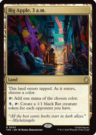 Big Apple, 3 a.m. [TMC 042]  Foil