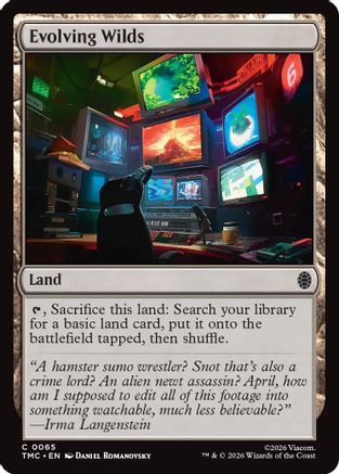Evolving Wilds [TMC 065]  Foil