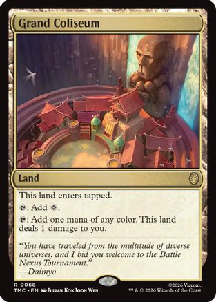 Grand Coliseum [TMC 068]  Foil