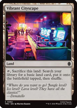 Vibrant Cityscape [TMC 082]  Foil
