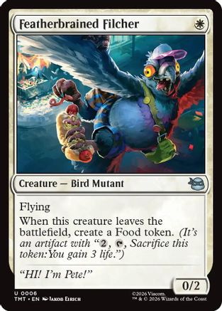 Featherbrained Filcher [TMT 006]  Foil