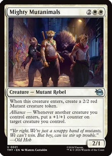 {@C} Mighty Mutanimals [TMT 021]