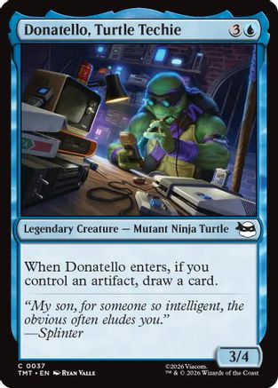 Donatello, Turtle Techie [TMT 037]  Foil