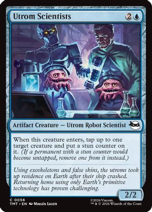 Utrom Scientists [TMT 056]  Foil