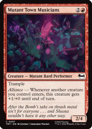 Mutant Town Musicians [TMT 097]  Foil