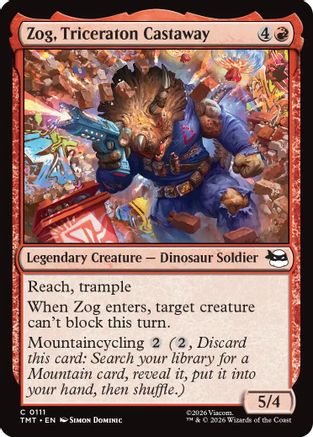Zog, Triceraton Castaway [TMT 111]