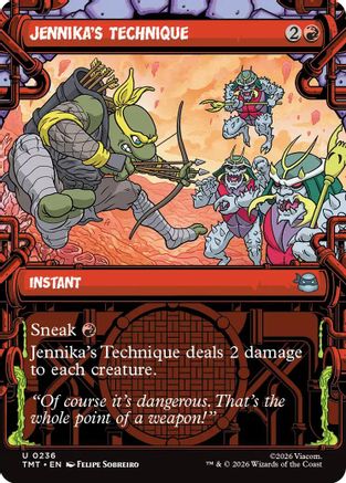 Jennika's Technique (Showcase) [TMT 236]  Foil