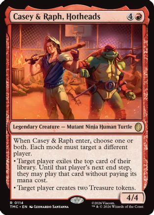 Casey & Raph, Hotheads [TMC 114]