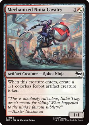 Mechanized Ninja Cavalry [TMT 156]