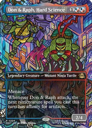 Don & Raph, Hard Science (Borderless) [TMT 205]  Foil
