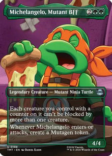 {@C} Michelangelo, Mutant BFF (Borderless) [TMT 198]