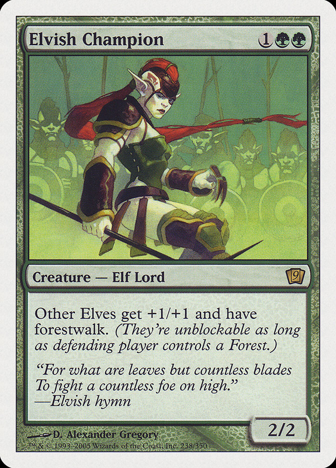 {R} Elvish Champion [Ninth Edition][9ED 238]