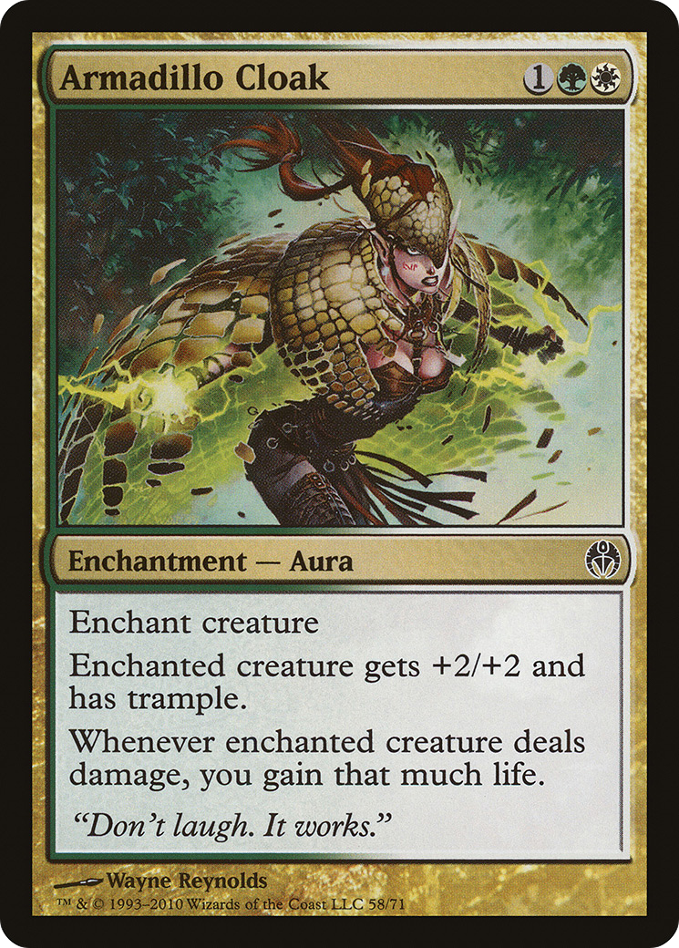 {C} Armadillo Cloak [Duel Decks: Phyrexia vs. the Coalition][DDE 058]