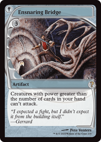 {R} Ensnaring Bridge (Future Sight) [Mystery Booster 2][MB2 219]