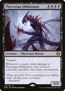 {R} Phyrexian Obliterator [Phyrexia: All Will Be One][ONE 105]