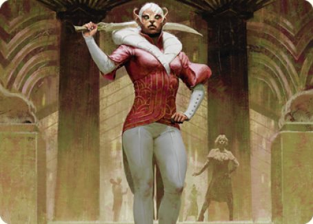 {A} Mage's Attendant Art Card [Streets of New Capenna Art Series][ASNC 005]