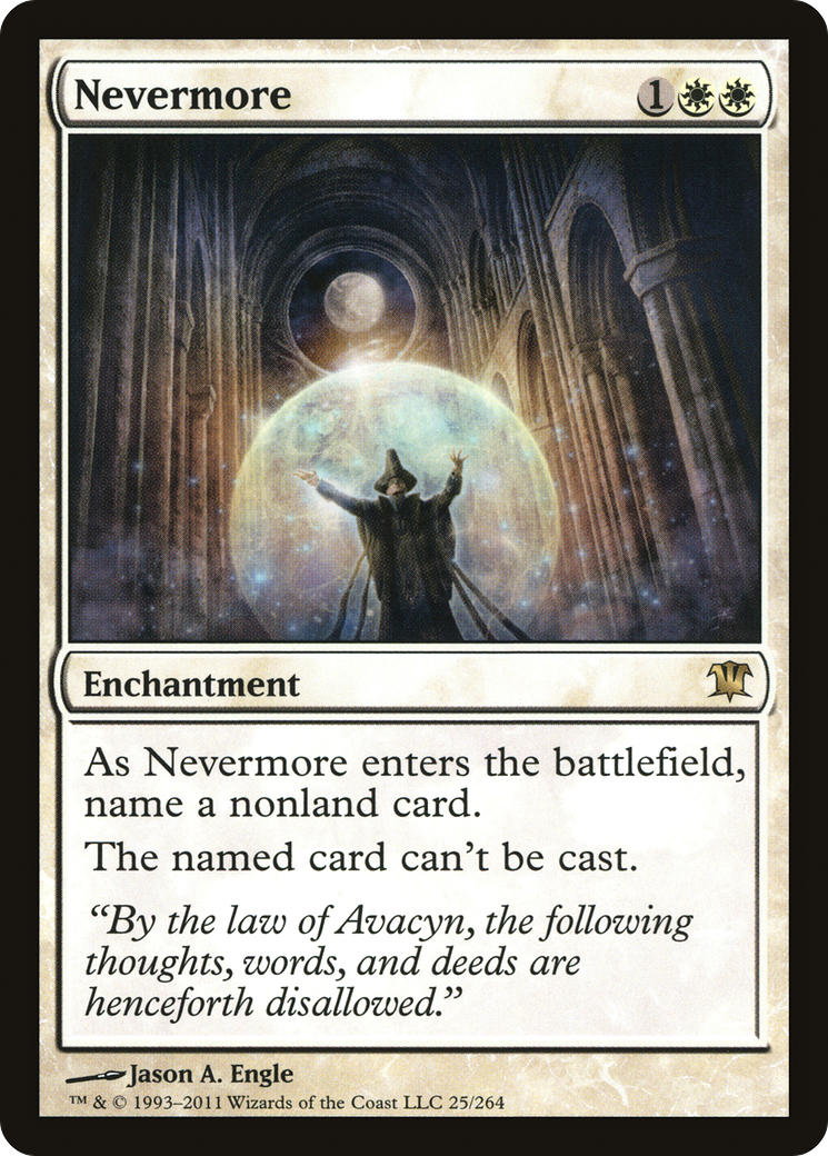 {R} Nevermore [Innistrad][ISD 025]