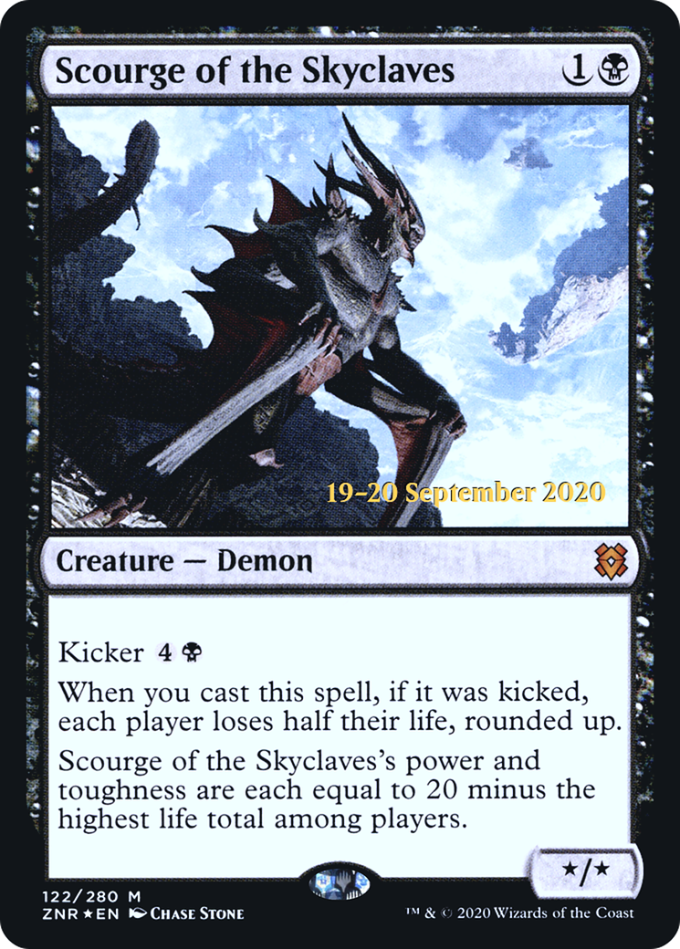 {R} Scourge of the Skyclaves [Zendikar Rising Prerelease Promos][PR ZNR 122]