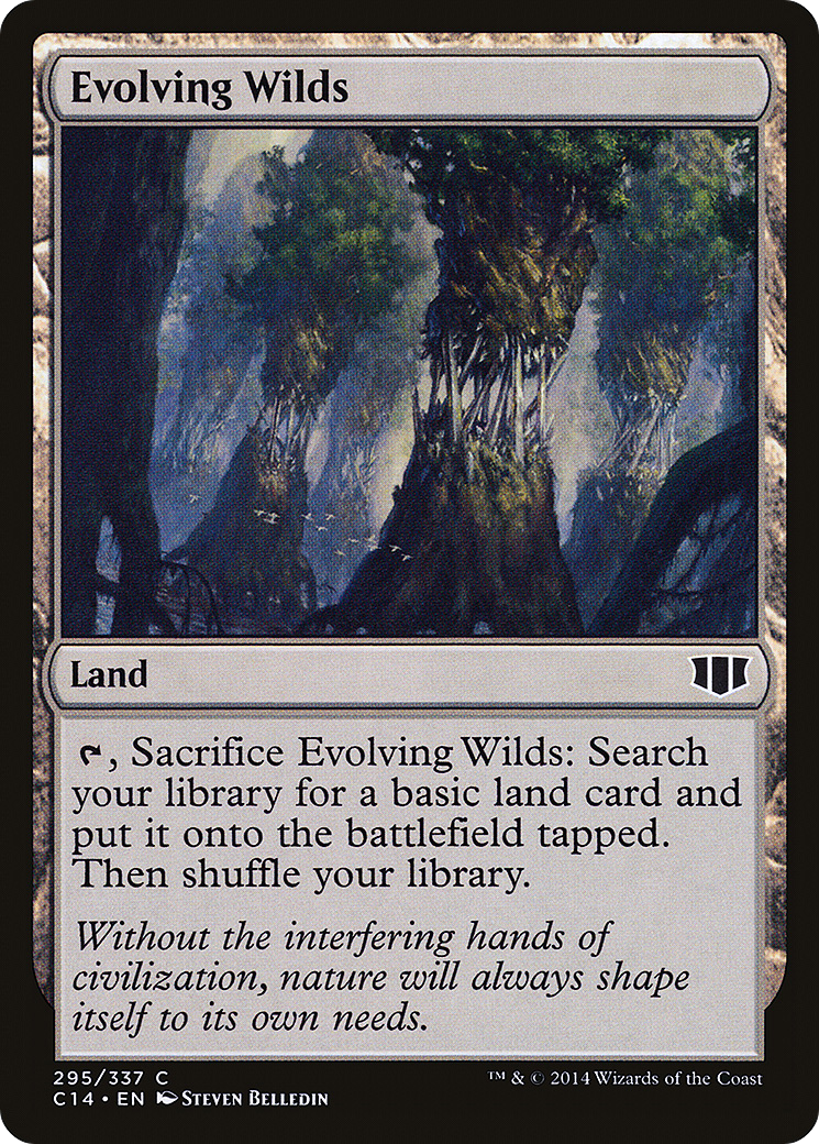 {C} Evolving Wilds [Commander 2014][C14 295]