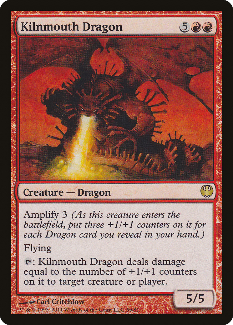 {R} Kilnmouth Dragon [Duel Decks: Knights vs. Dragons][DDG 059]