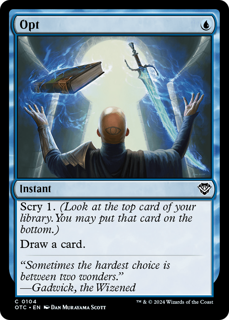 {C} Opt [Outlaws of Thunder Junction Commander][OTC 104]