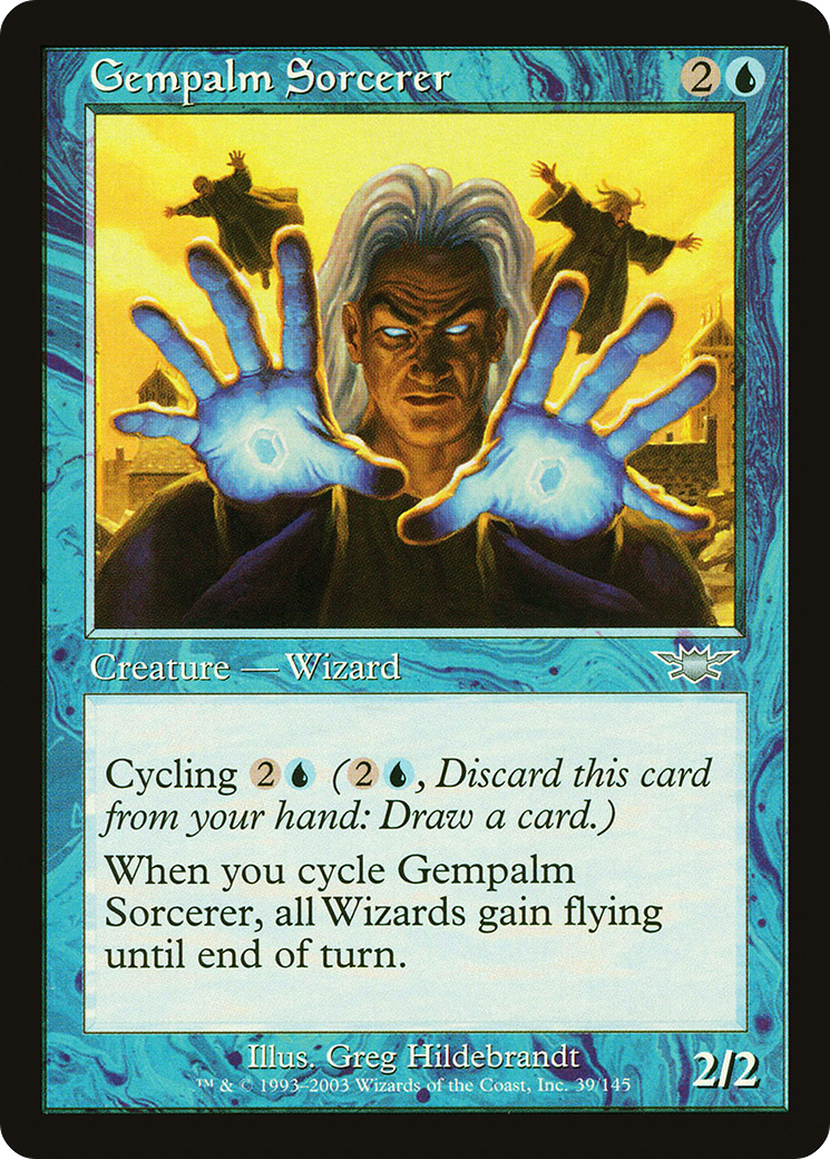 {C} Gempalm Sorcerer [Legions][LGN 039]