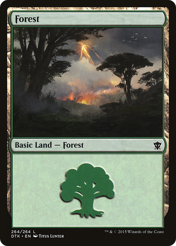 {B}[DTK 264] Forest (264) [Dragons of Tarkir]