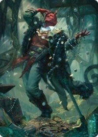 {A} Tibalt, Cosmic Impostor Art Card [Kaldheim Art Series][AKHM 067]