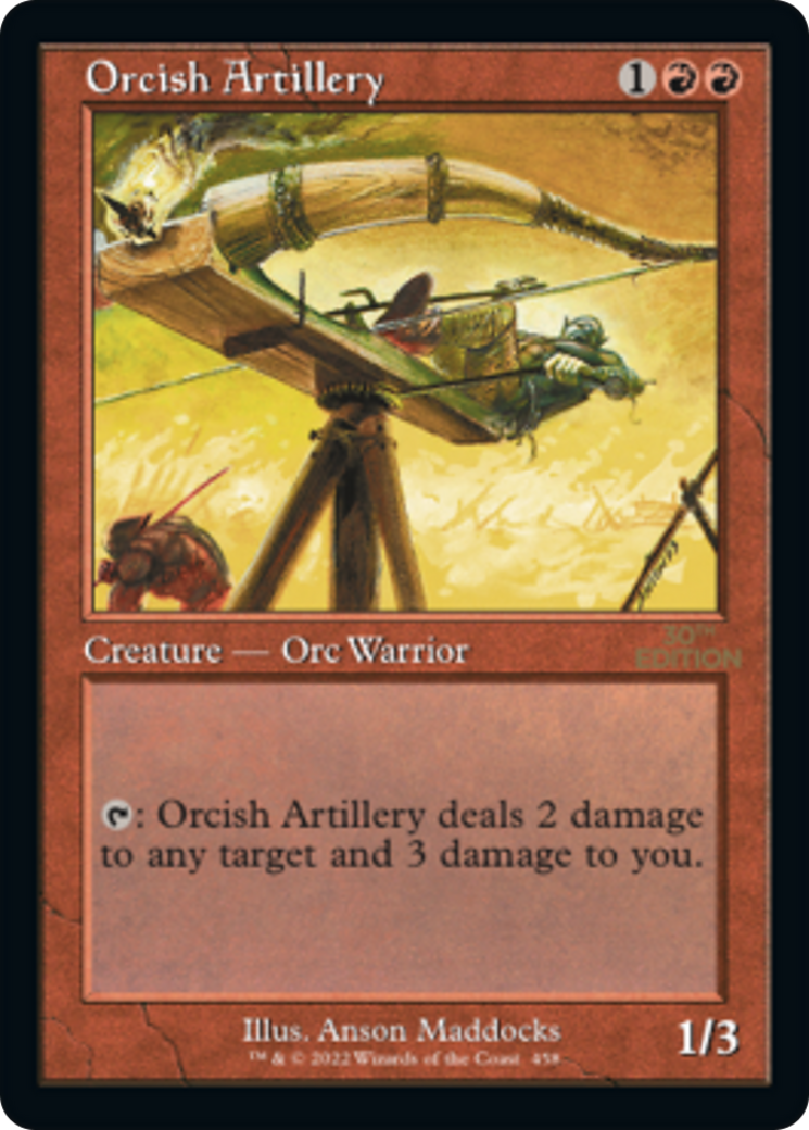 {C} Orcish Artillery (Retro) [30th Anniversary Edition][30A 458]