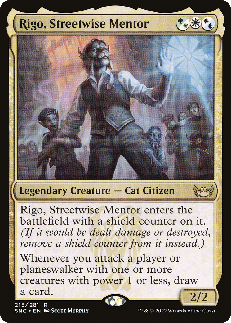 {R} Rigo, Streetwise Mentor [Streets of New Capenna][SNC 215]