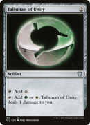 {C} Talisman of Unity [Innistrad: Midnight Hunt Commander][MIC 165]