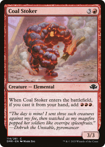 {C} Coal Stoker [Dominaria Remastered][DMR 114]