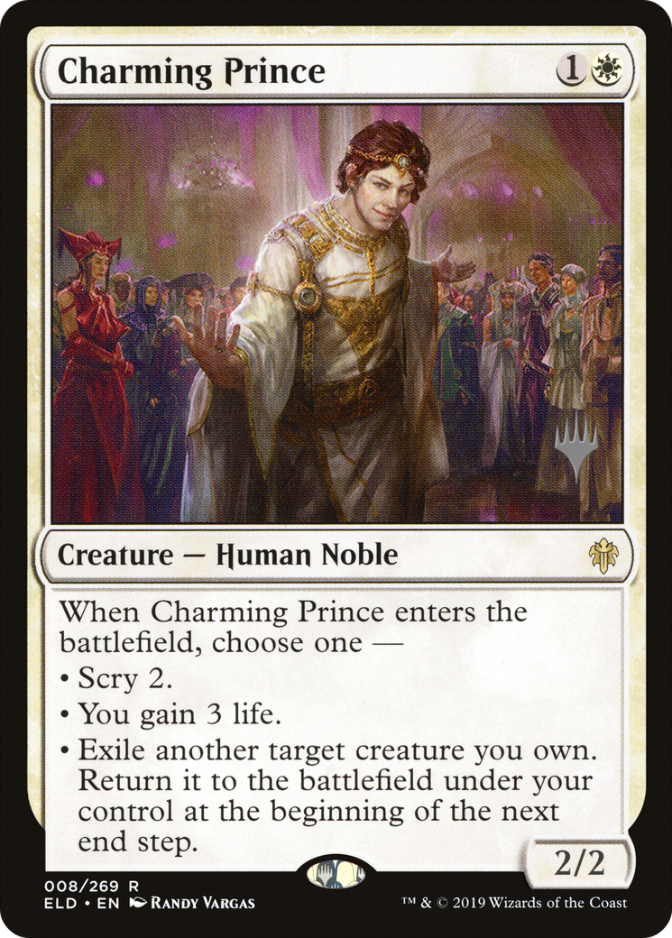 {R} Charming Prince (Promo Pack) [Throne of Eldraine Promos][PP ELD 008]