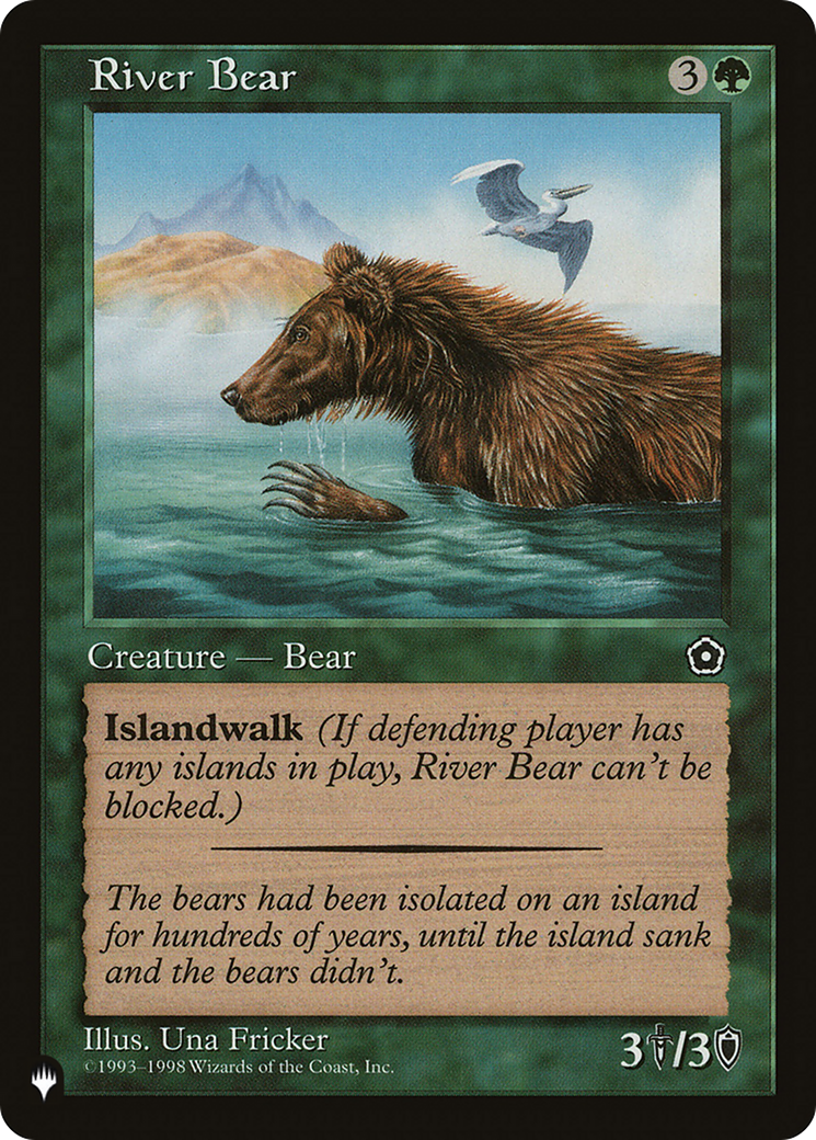 River Bear [LIST ]