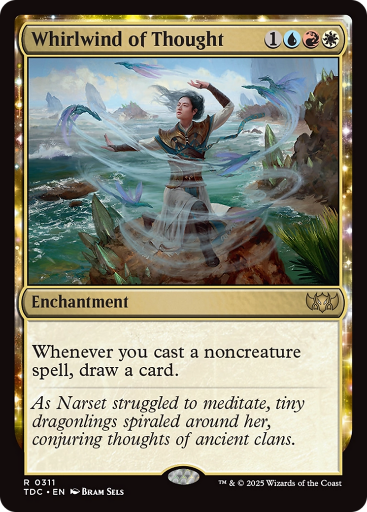 {R} Whirlwind of Thought [Tarkir: Dragonstorm Commander][TDC 311]